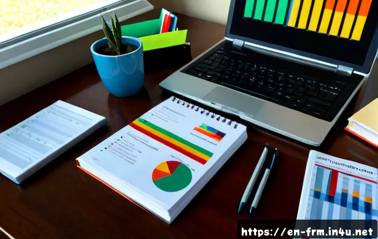 FRM 과목별 학습 방법 및 전략 - Photorealistic home study scene for financial risk exam preparation, focused young professional at a...